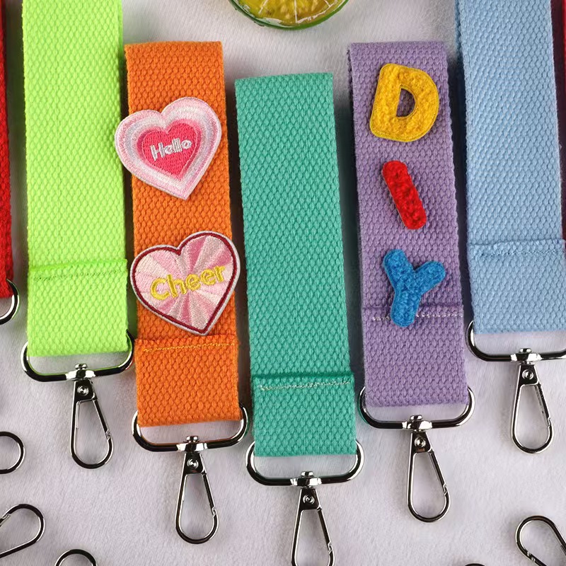 Personalized Cotton Webbing Key Tag
