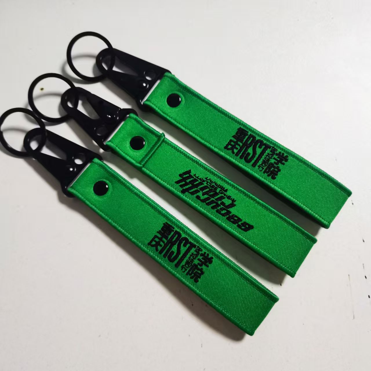 Custom Sublimation Printed Fabric Key Tag