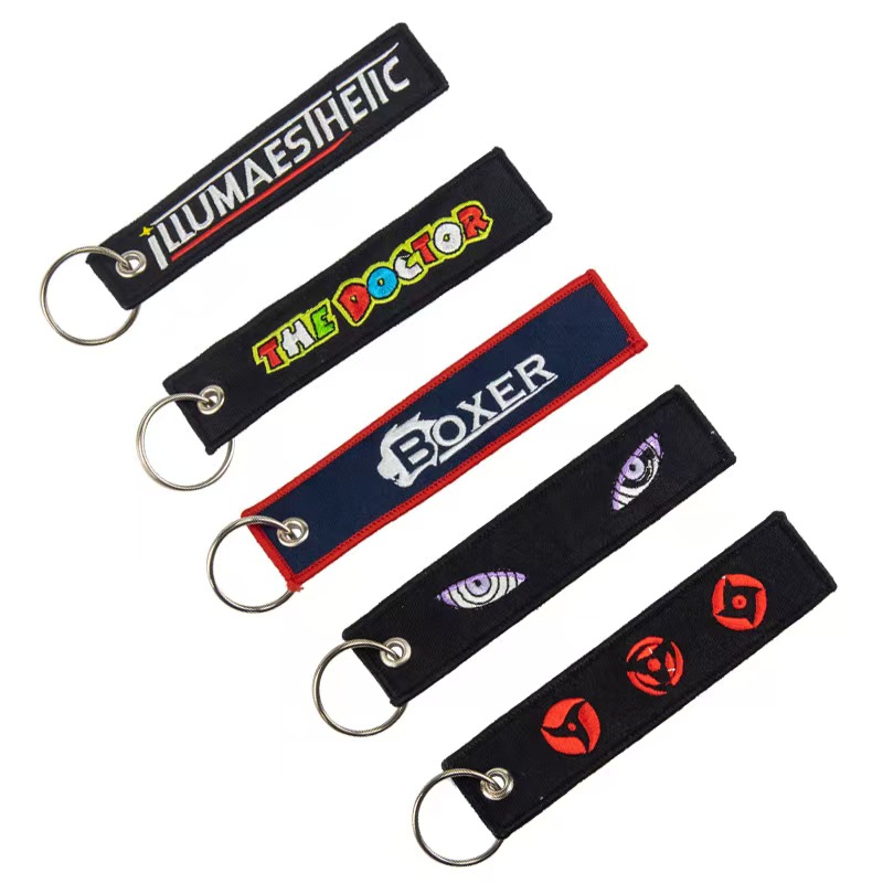 Custom Aviation Embroidered Flight Tag2