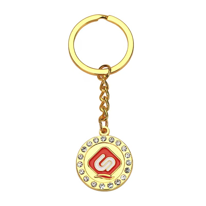 Custom Zinc Alloy Die-Cast Keychain