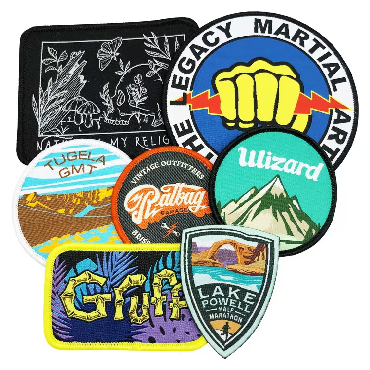 Custom Logo Iron-on Woven Patch