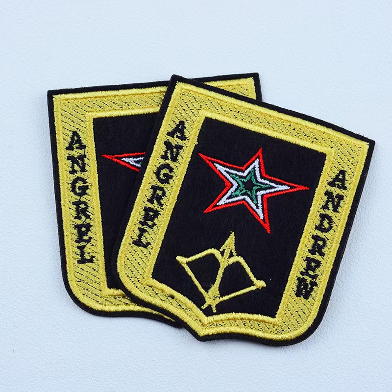 High-Density 3D Embroidered Patch