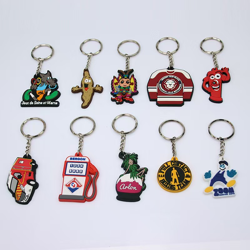 Cartoon Figure Promotional PVC Keychain