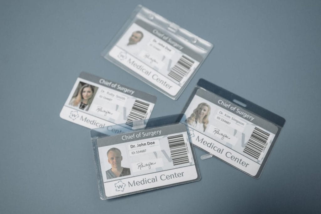 Attach an ID Card to a Lanyard